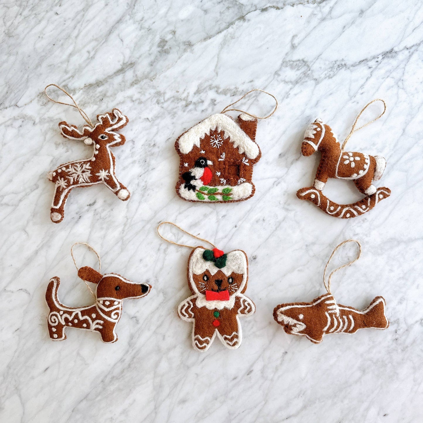 Gingerbread Ornament - Reindeer
