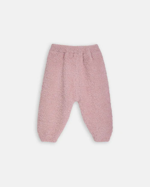 Fuzzy Lounge Pant - Ash Rose