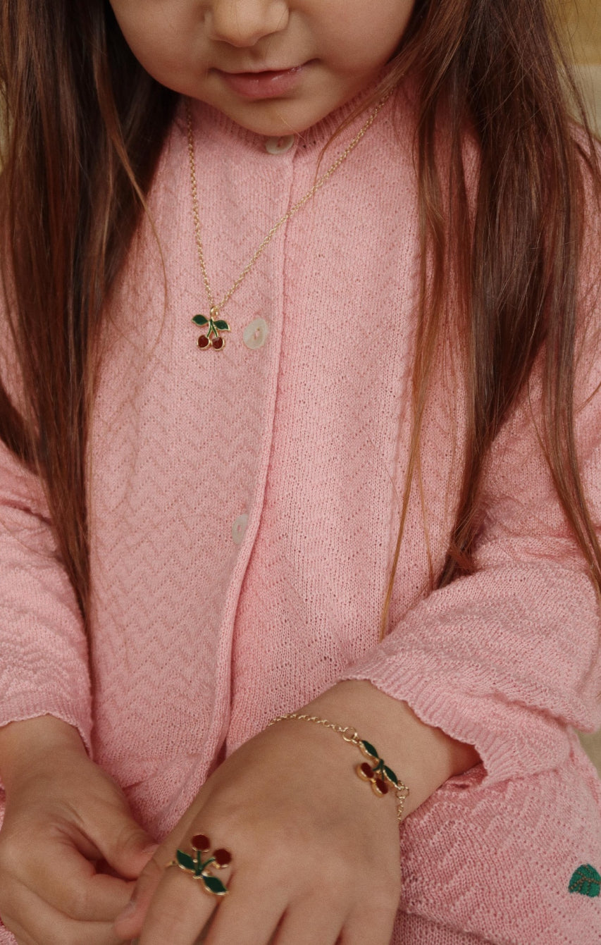 Cherry Jewelry Set