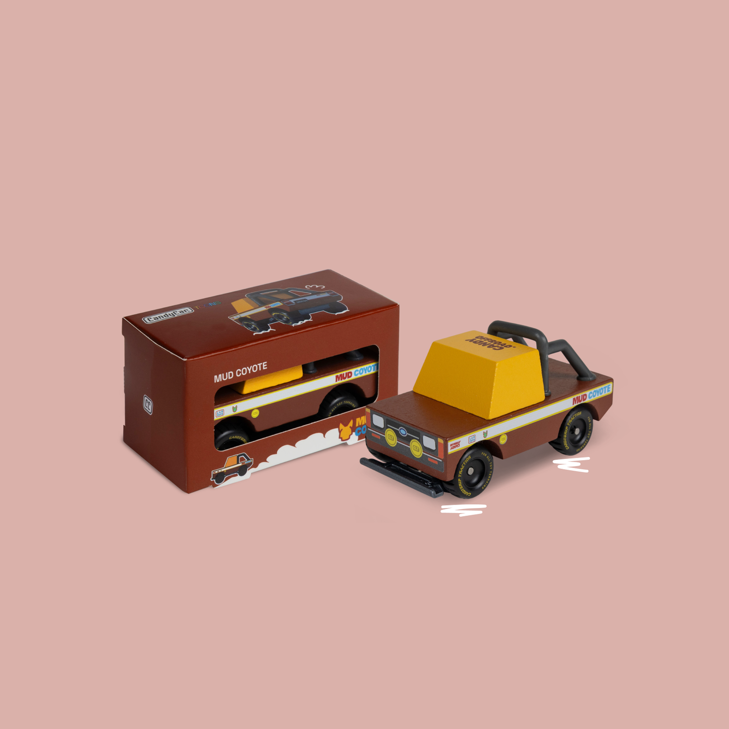 Candylab Toys - Mud Coyote TOONS™ Car