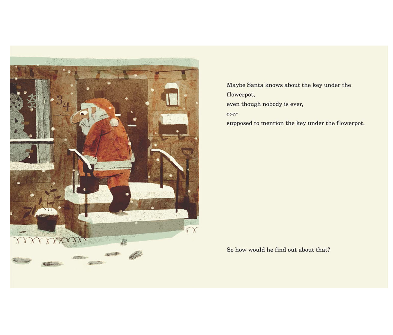 How Does Santa Go Down the Chimney?