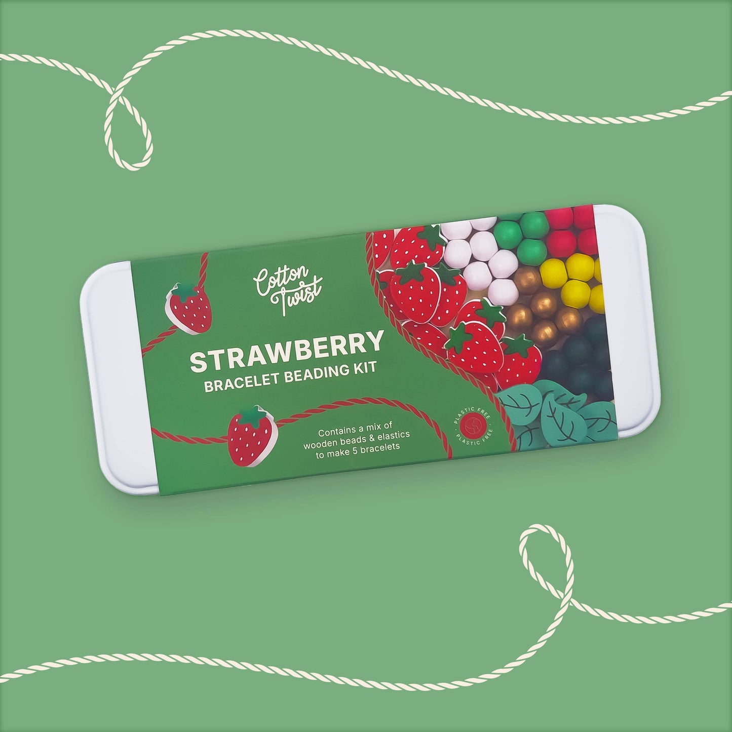 Strawberry Bracelet Bead Kit