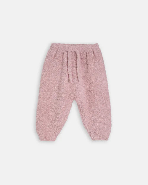 Fuzzy Lounge Pant - Ash Rose