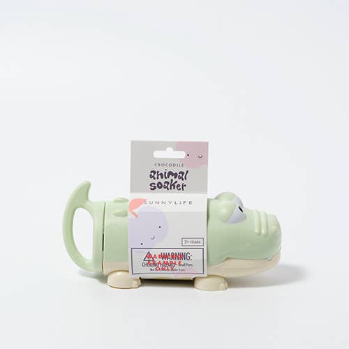 Water Squirters | Crocodile Pastel Green