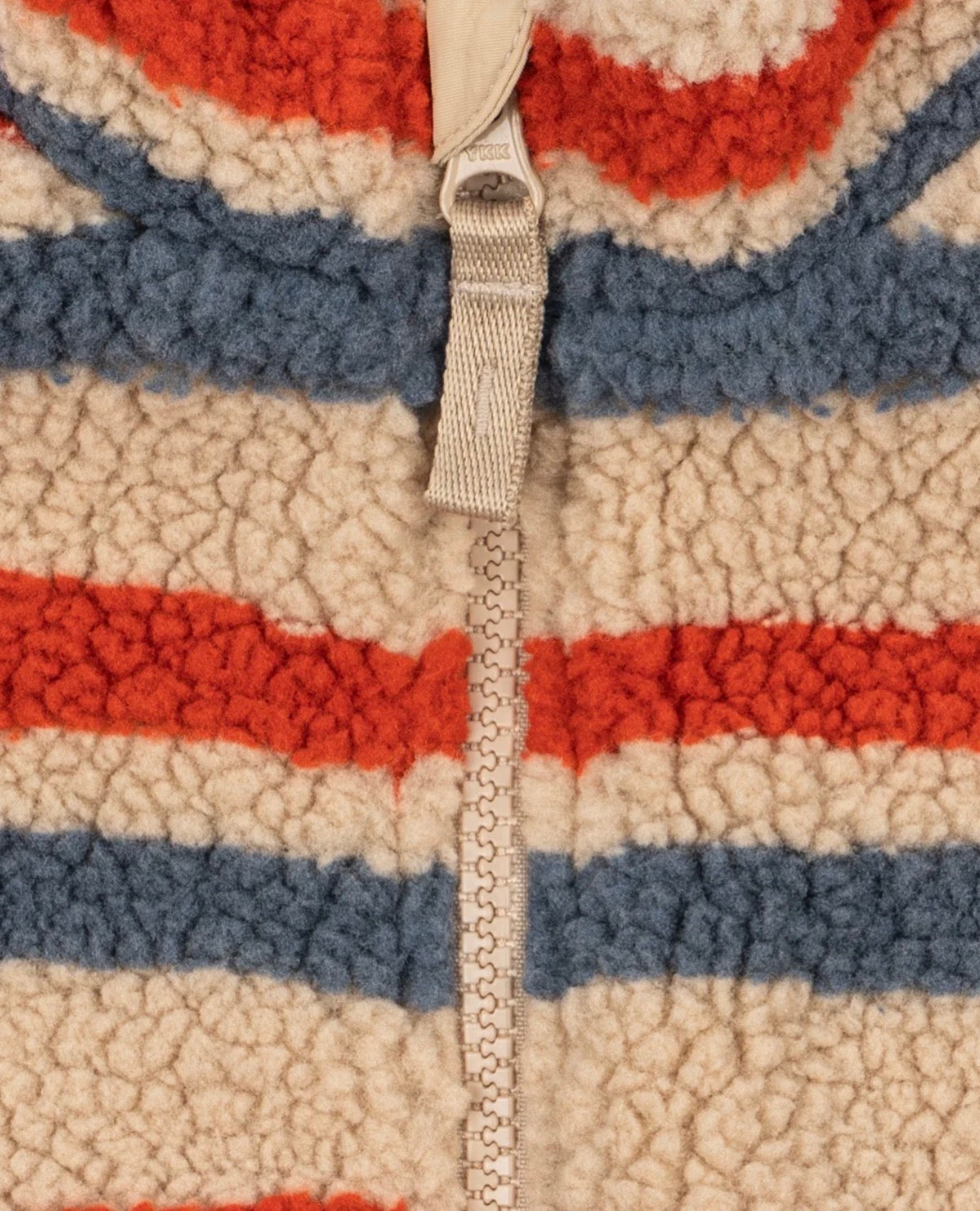 Jody Teddy Jacket - Tangerine Stripe