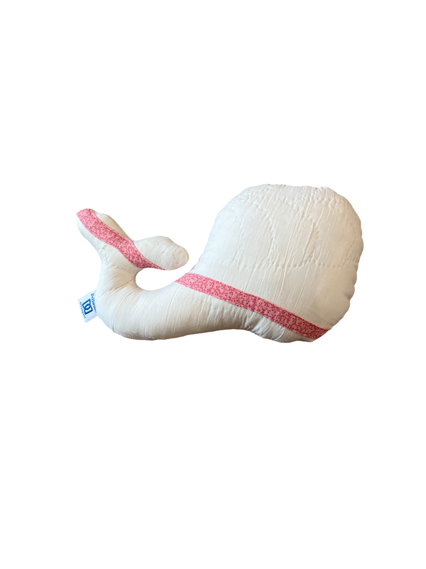 Vintage Quilted Stuffed Whale