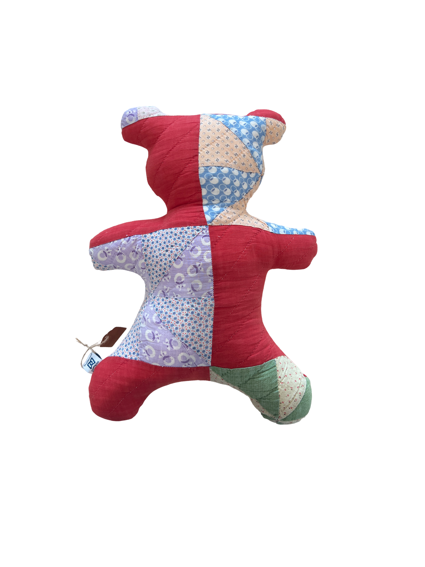 Vintage Quilted Teddy Bear