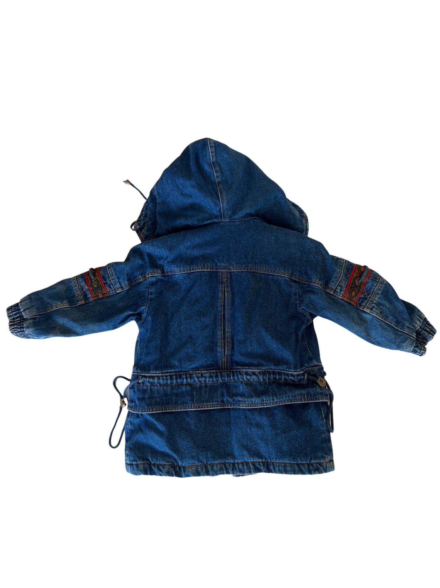 Vintage Heavy Denim Coat - SIZE 5/6Y