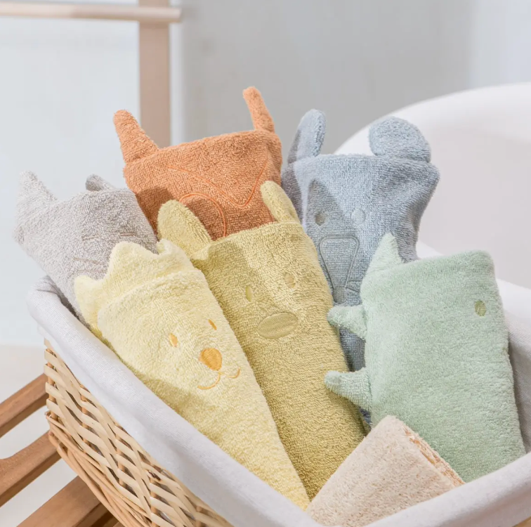 Coco Village - 100% Organic Cotton wash Glove