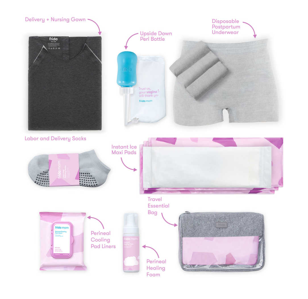 Frida Mom Labor and Delivery + Postpartum Recovery Kit