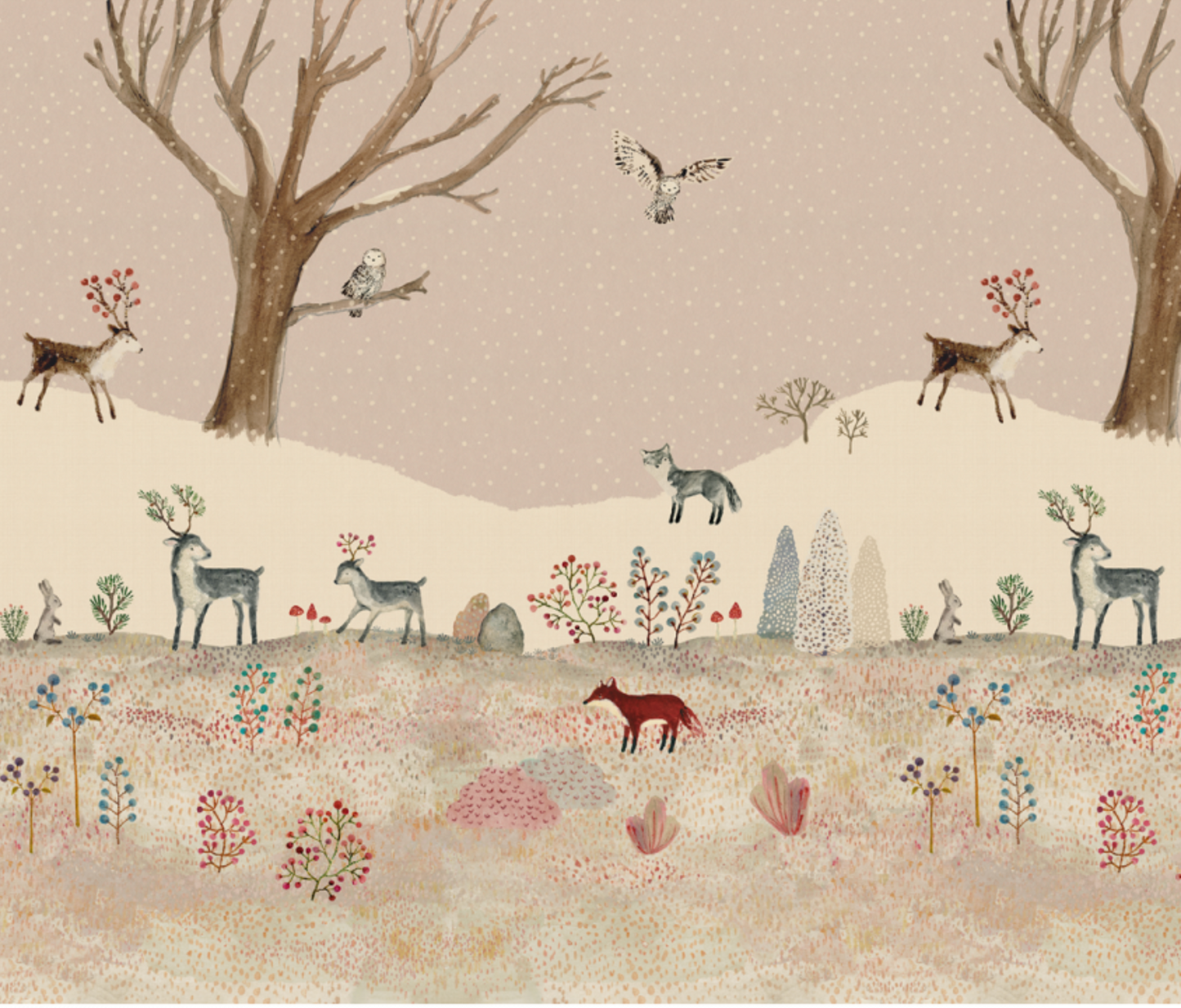 Gift Wrap, 10m - Winter Wonderland