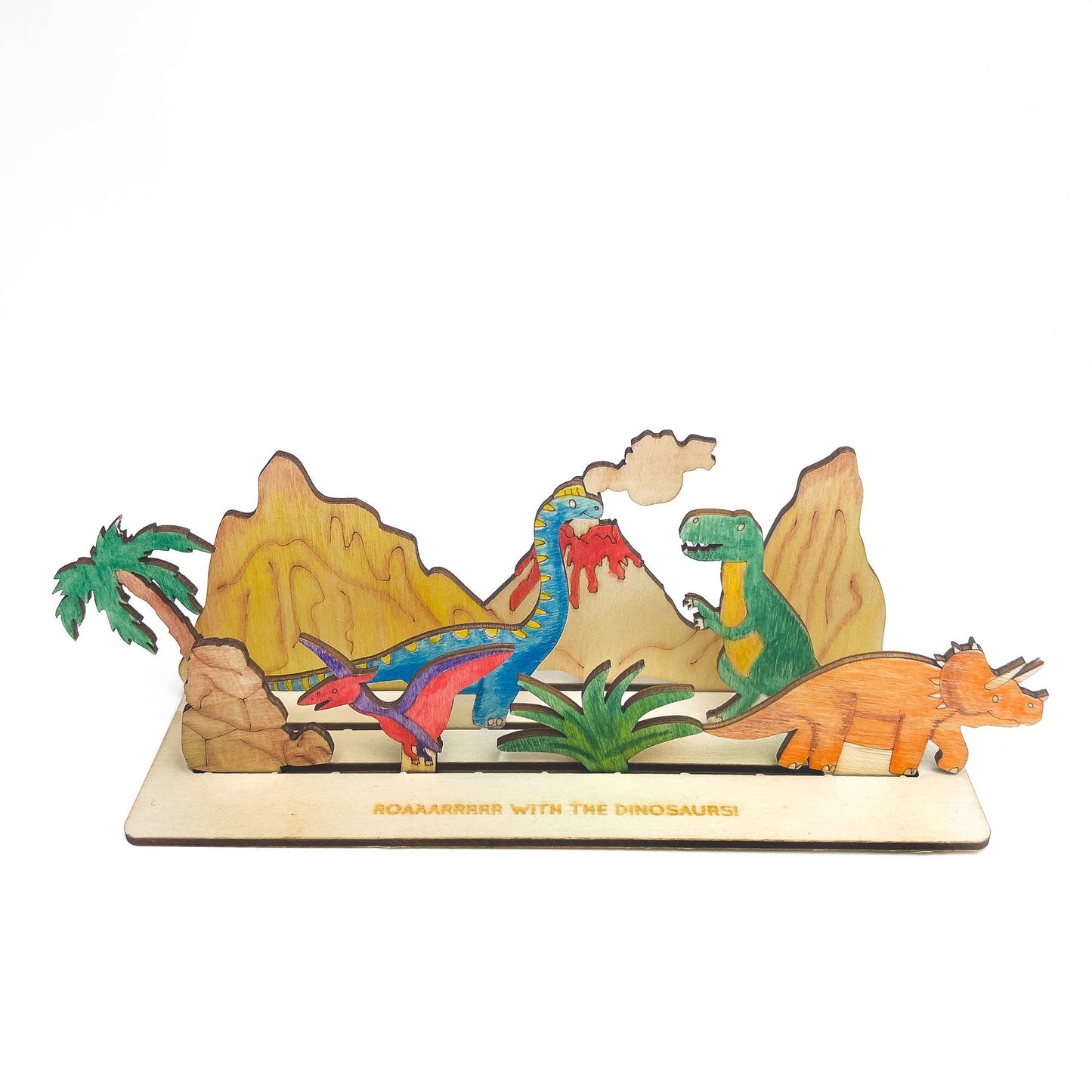 Create Your Own Dinosaur Scene