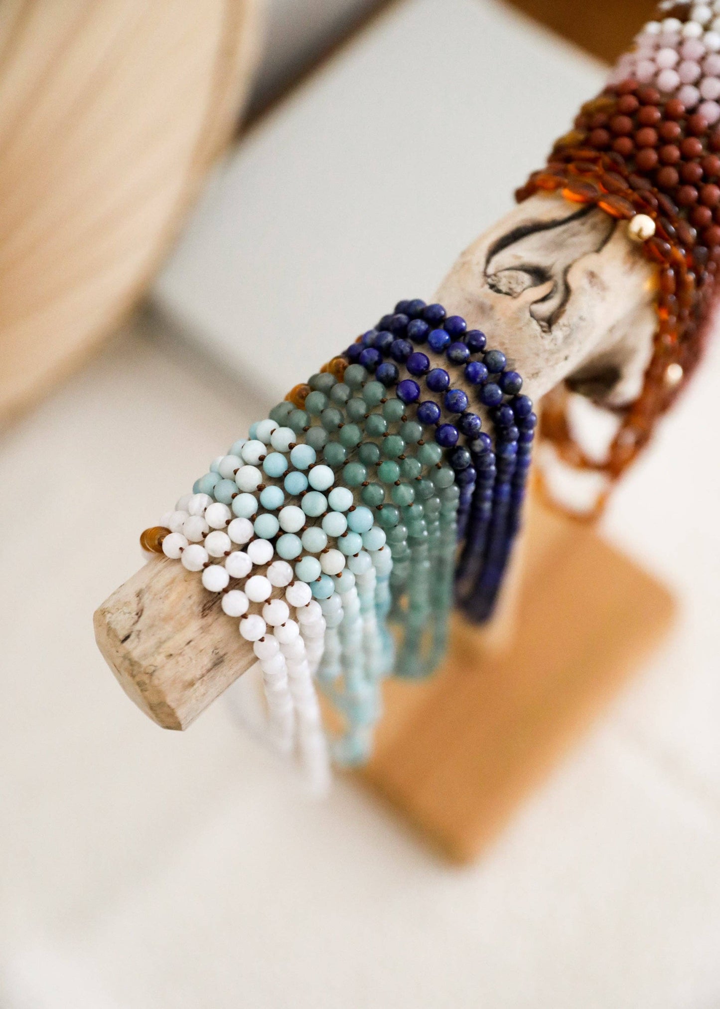 CanyonLeaf - Pure Gemstone + Aventurine || Necklace: 13"