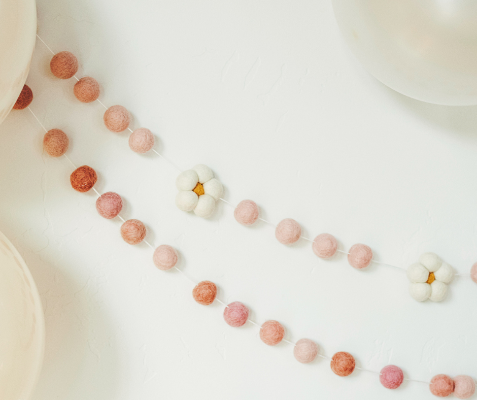 Birthday girl Felt Letter Garland
