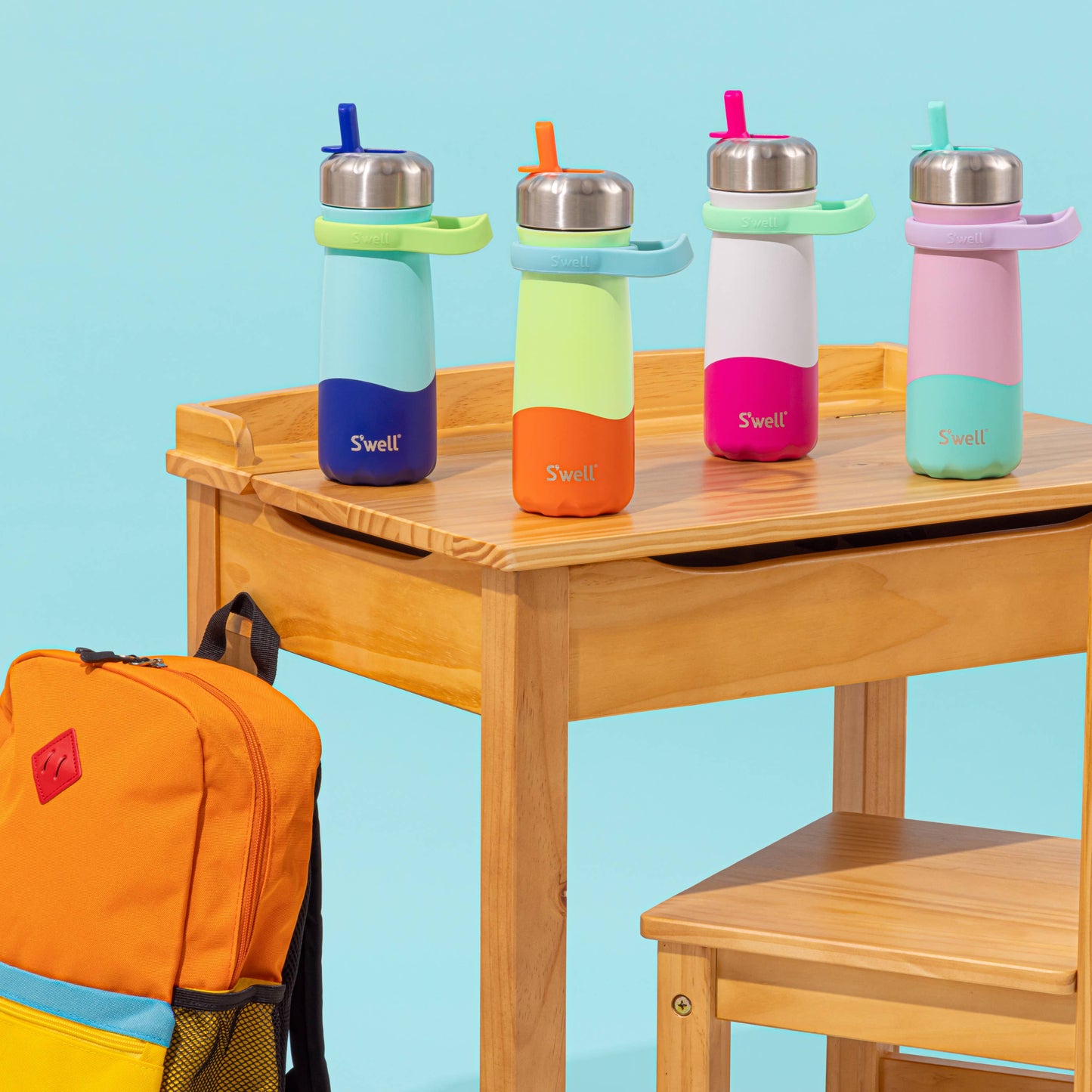 S'well - 16oz Dragonfruit Traveler with Flip Straw Lid