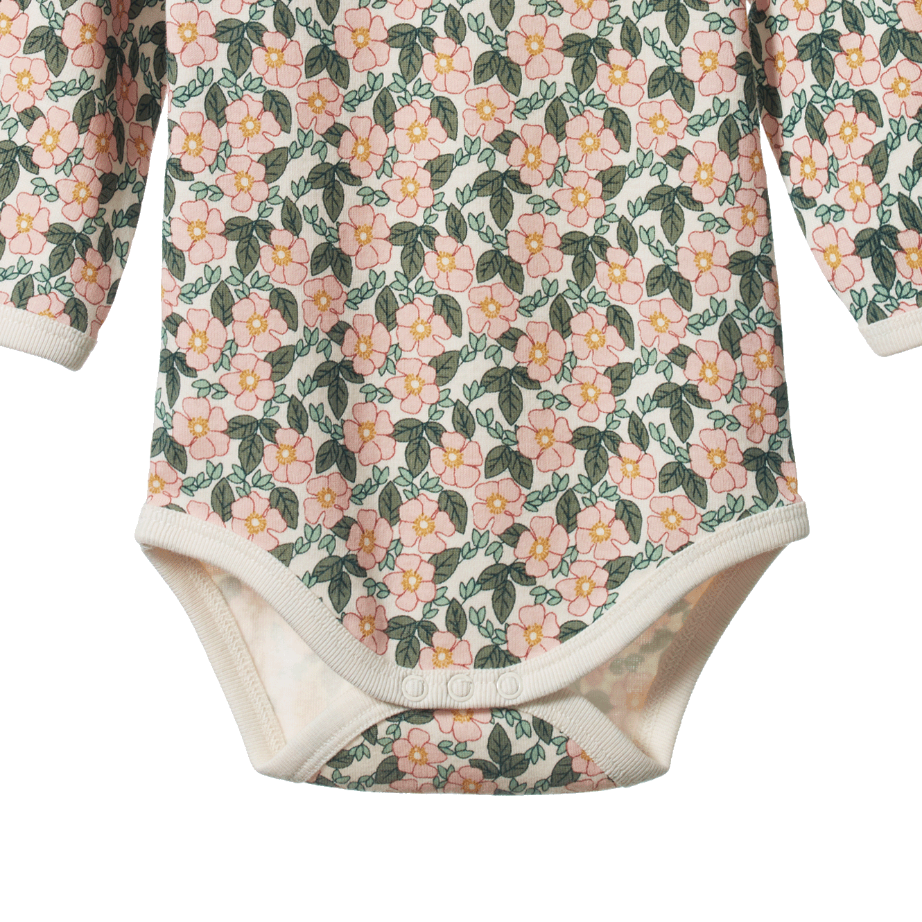Nature Baby - Cotton Long Sleeve Bodysuit