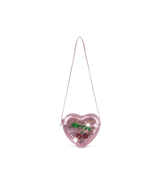 Tut Heart Sequin Bag
