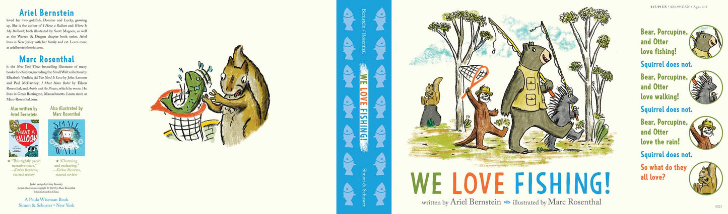 We Love Fishing! by Ariel Bernstein: Hardcover