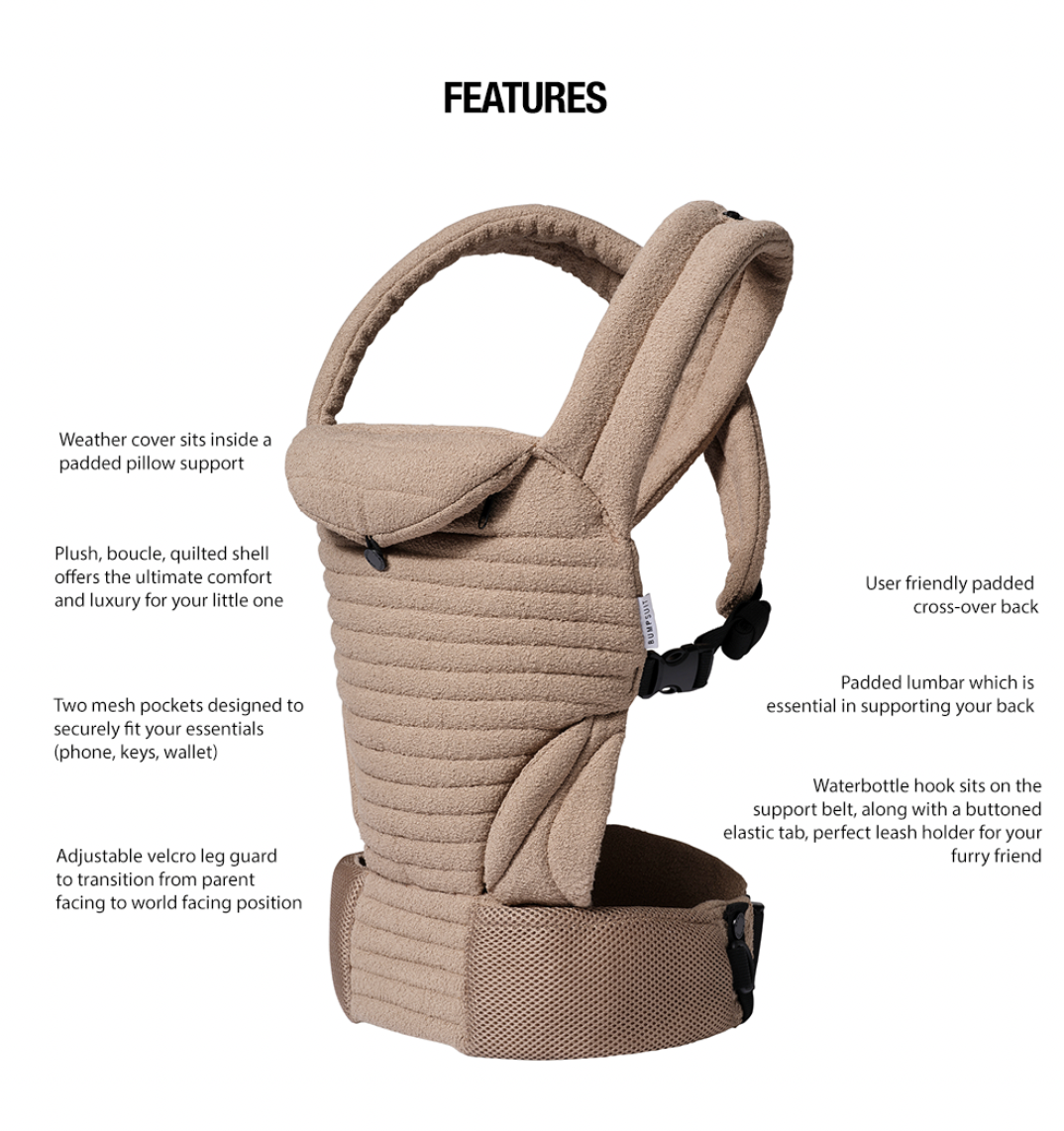 BUMPSUIT - The Armadillo Baby Carrier - Oyster