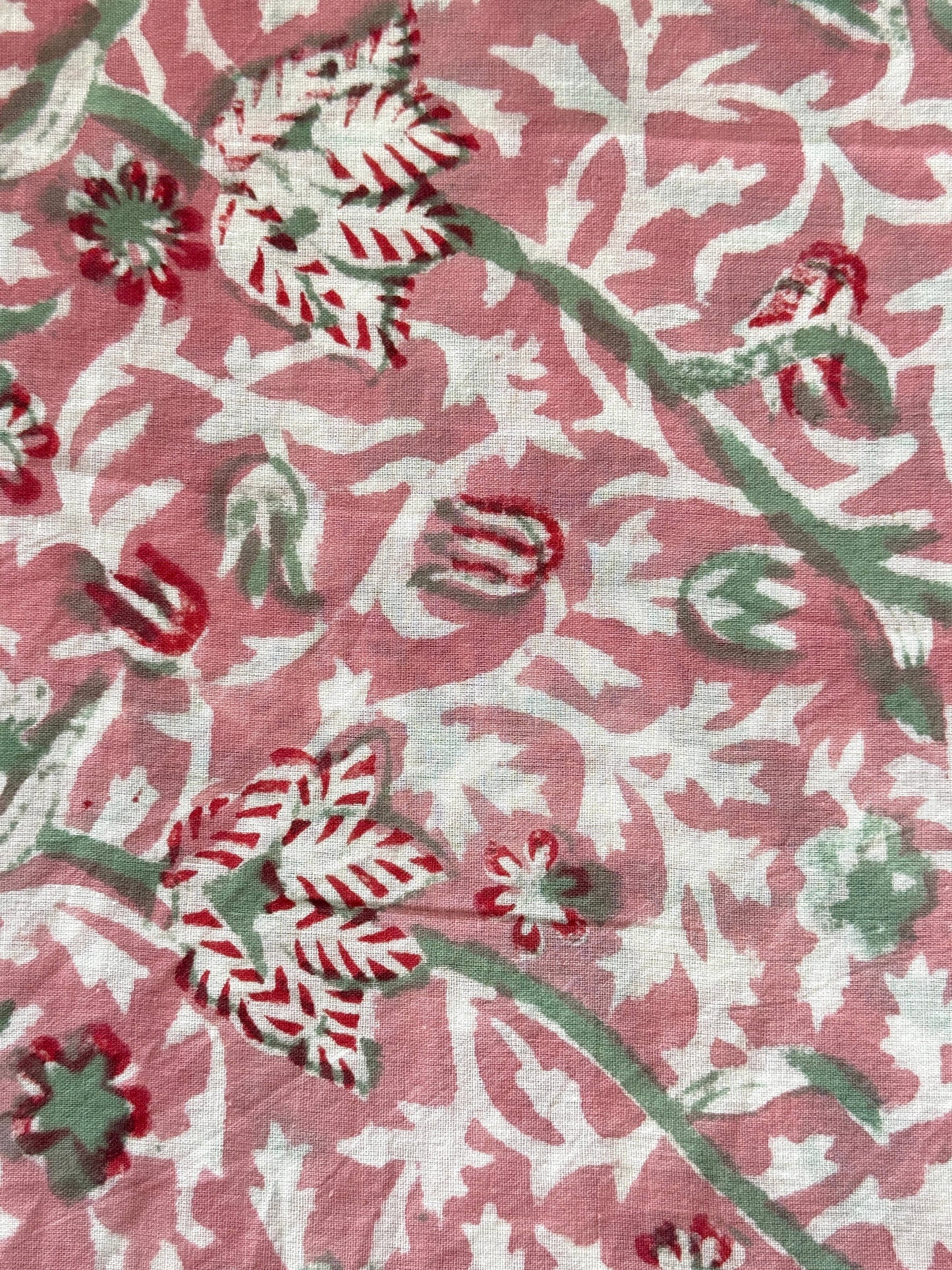 The Fox and The Mermaid - Block Printed Cotton Sarong