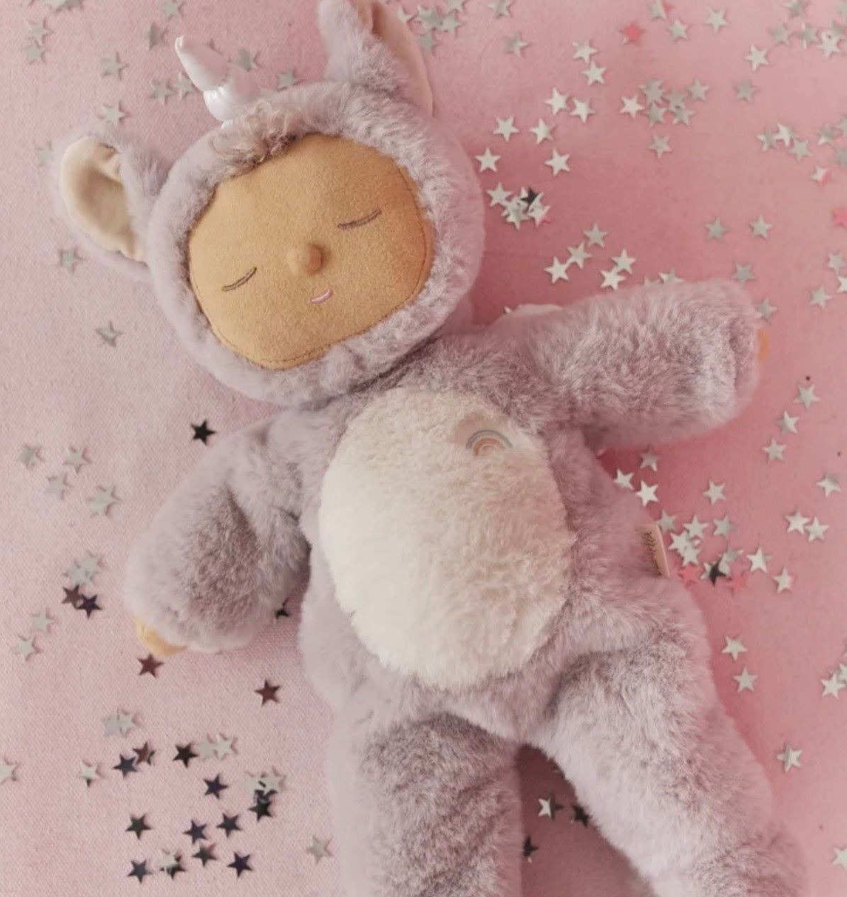 COZY DINKUMS PURPLE UNICORN