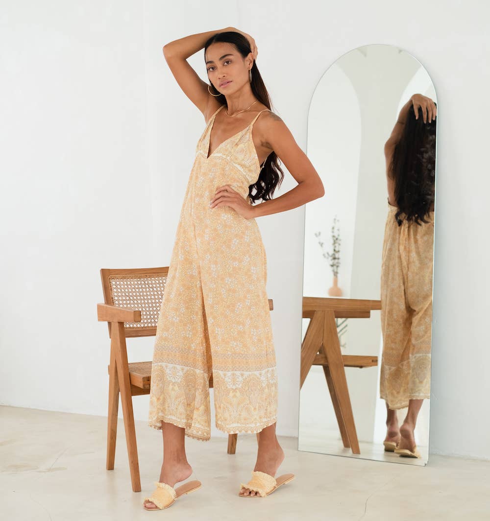 Rayon Voile Jumpsuit