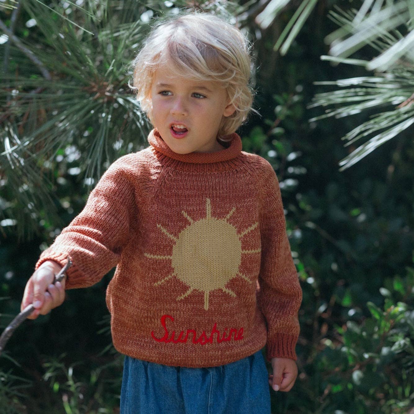 Sunshine Sweater - Rust Melange