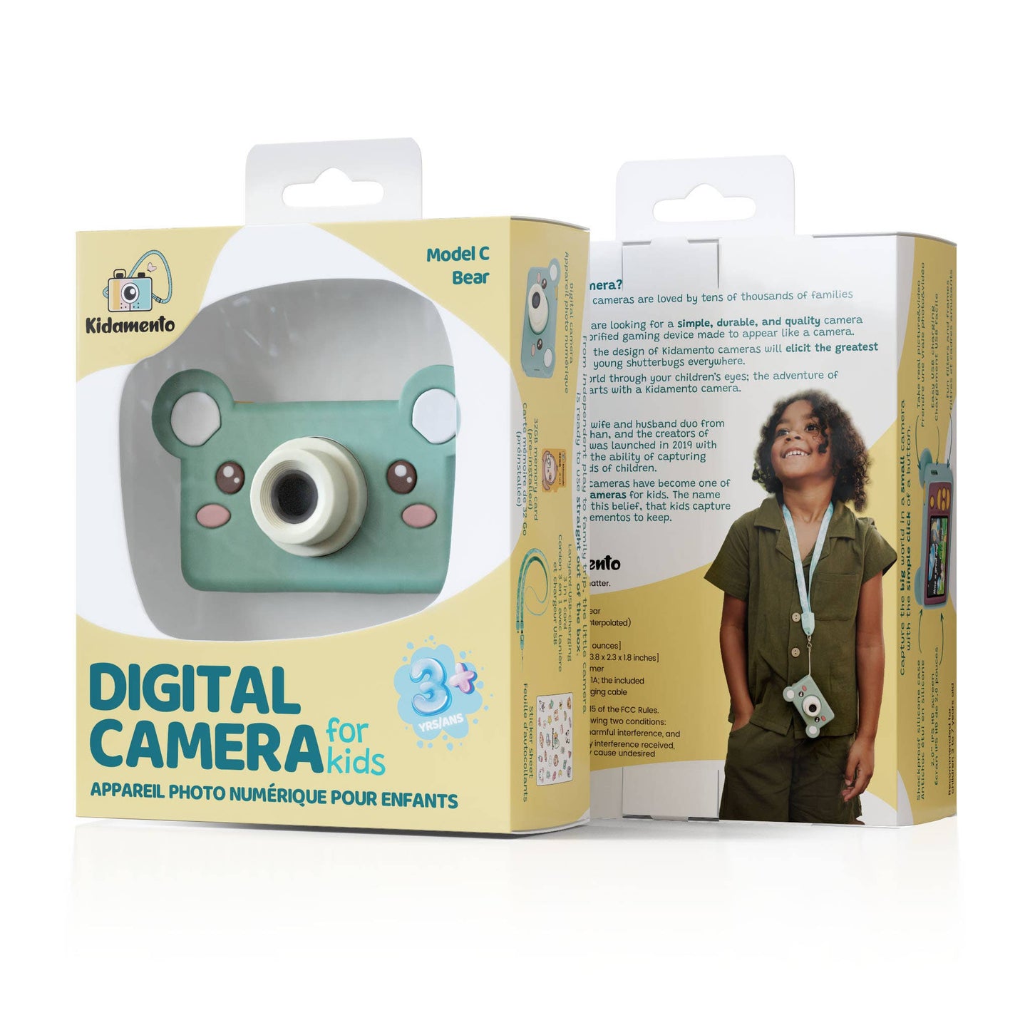 Mikayo the Bear - Kids Digital Camera - Model C