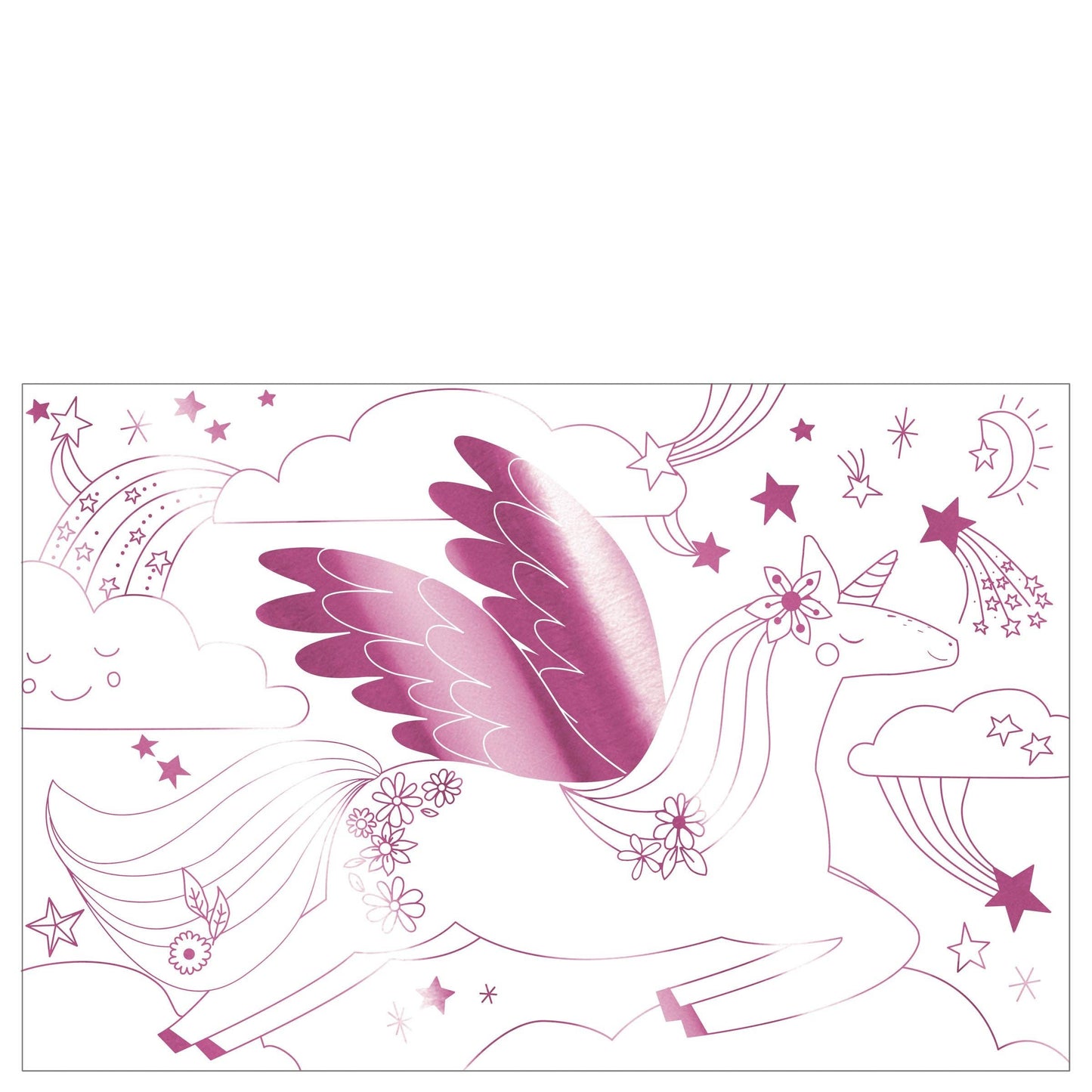 Unicorn Colouring Pages