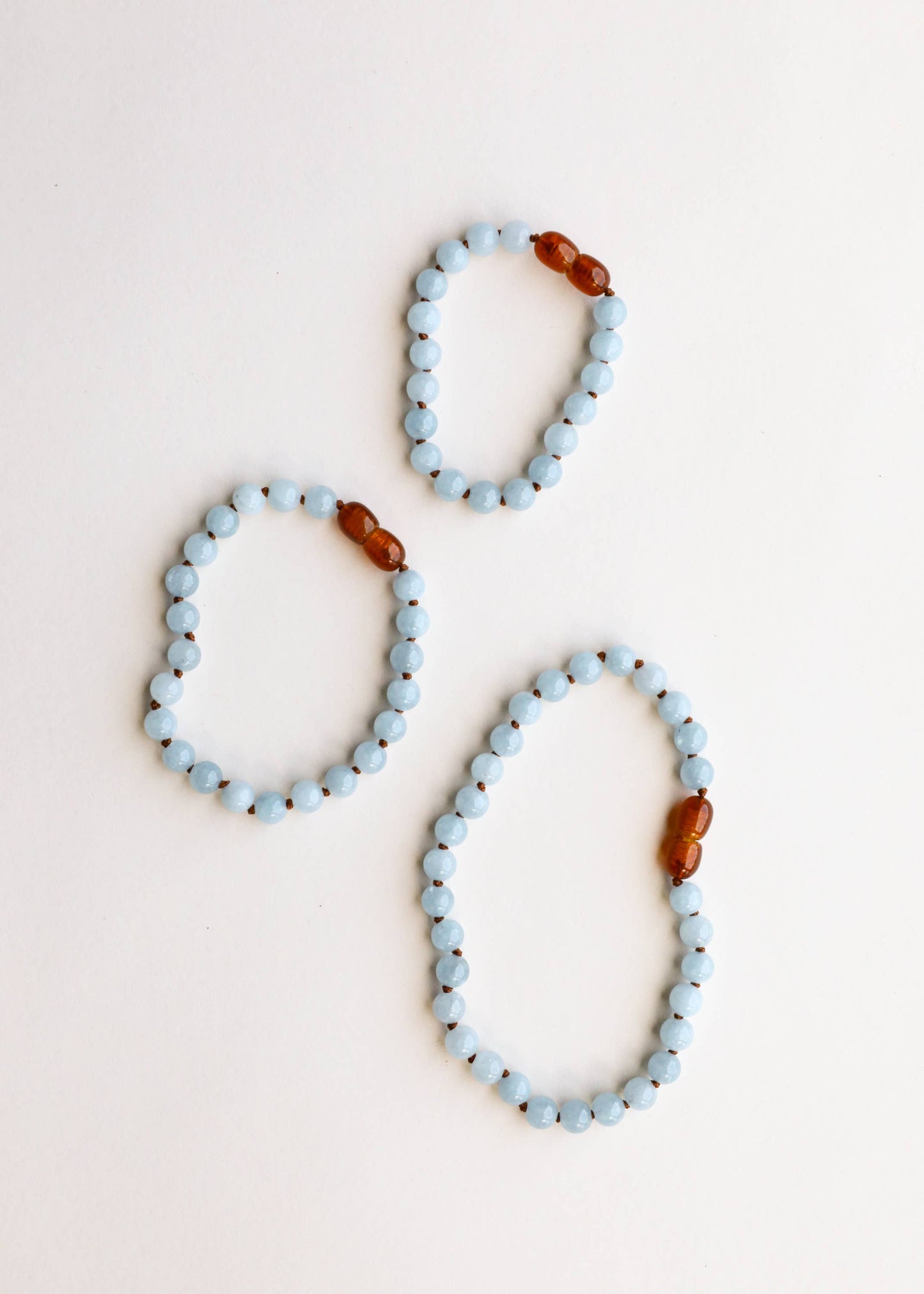 Pure Gemstone + Aquamarine || 13" Necklace