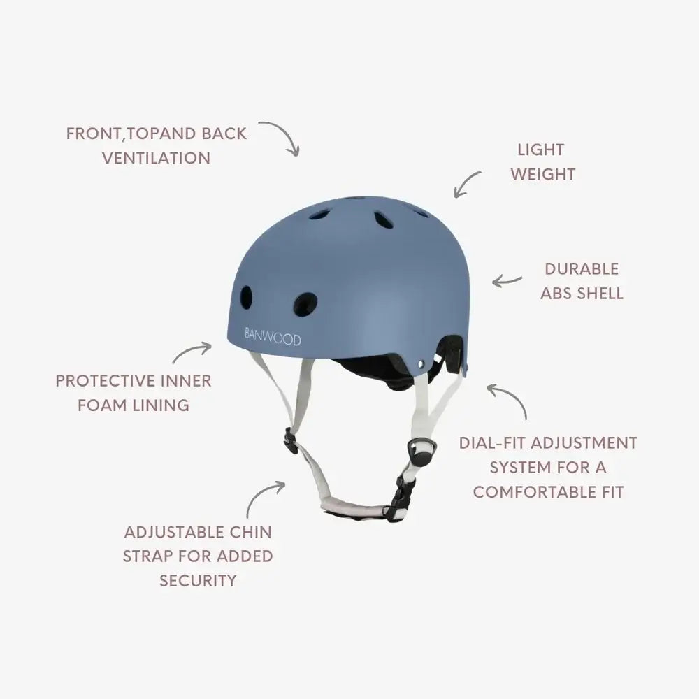 Banwood Inc - BANWOOD ECO HELMET - DEEP SEA