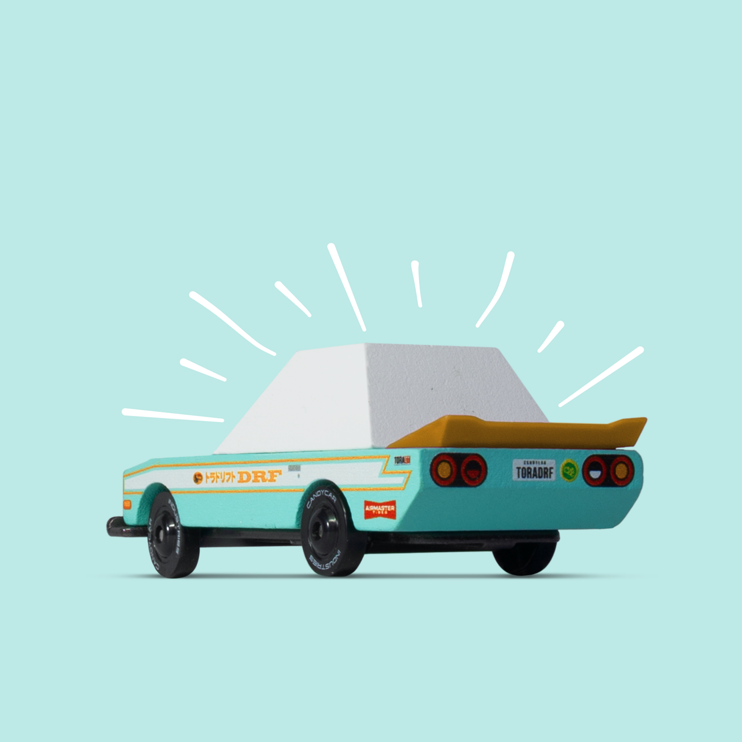 Candylab Toys - Tora Drift Teal TOONS™ Car