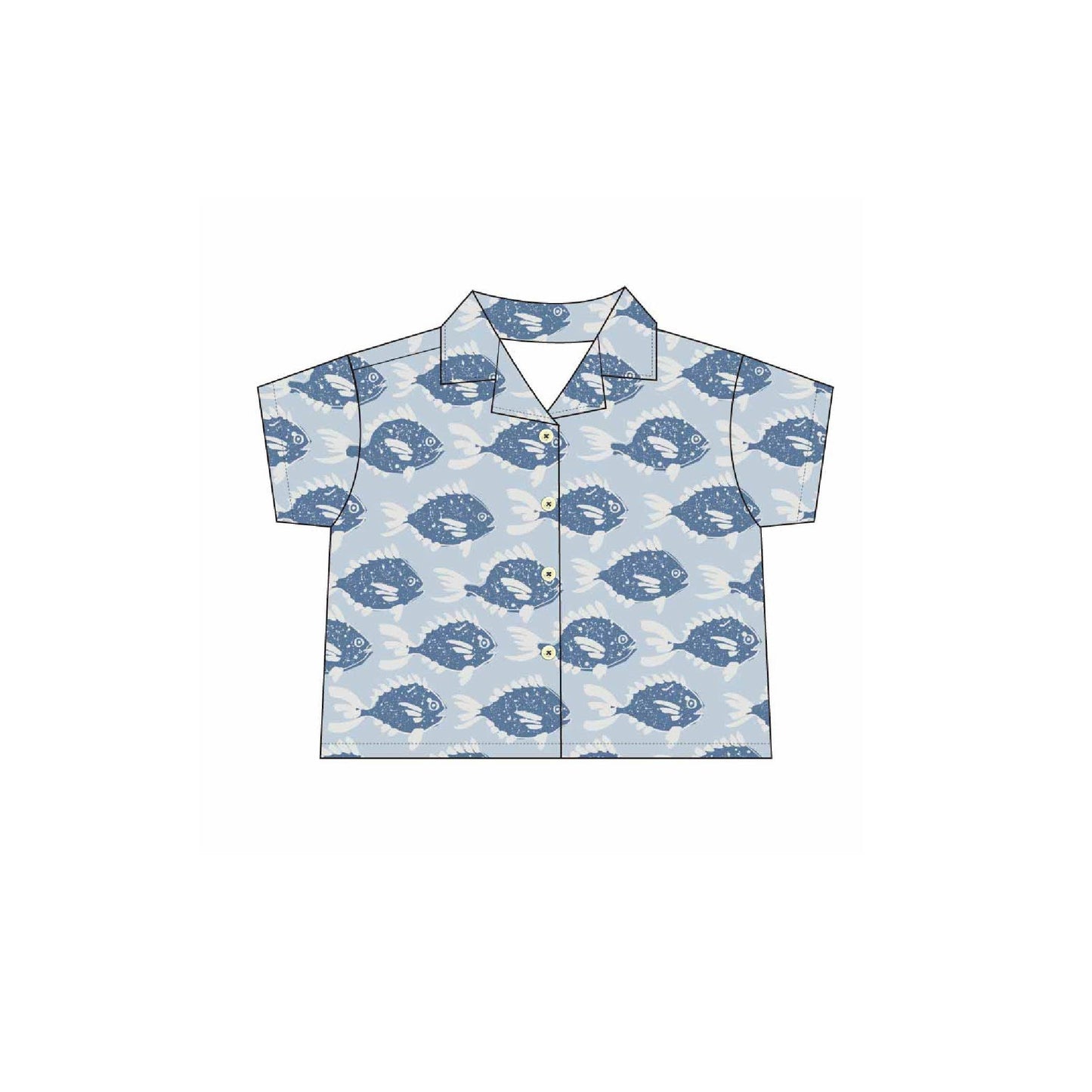 Lewis Button Down - Porgy