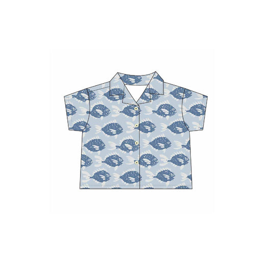 Lewis Button Down - Porgy