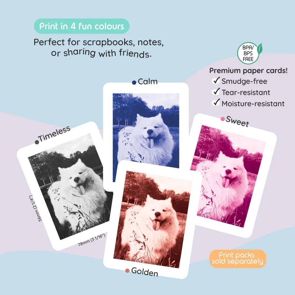 kiimento - Sky Blue Print Pro Camera