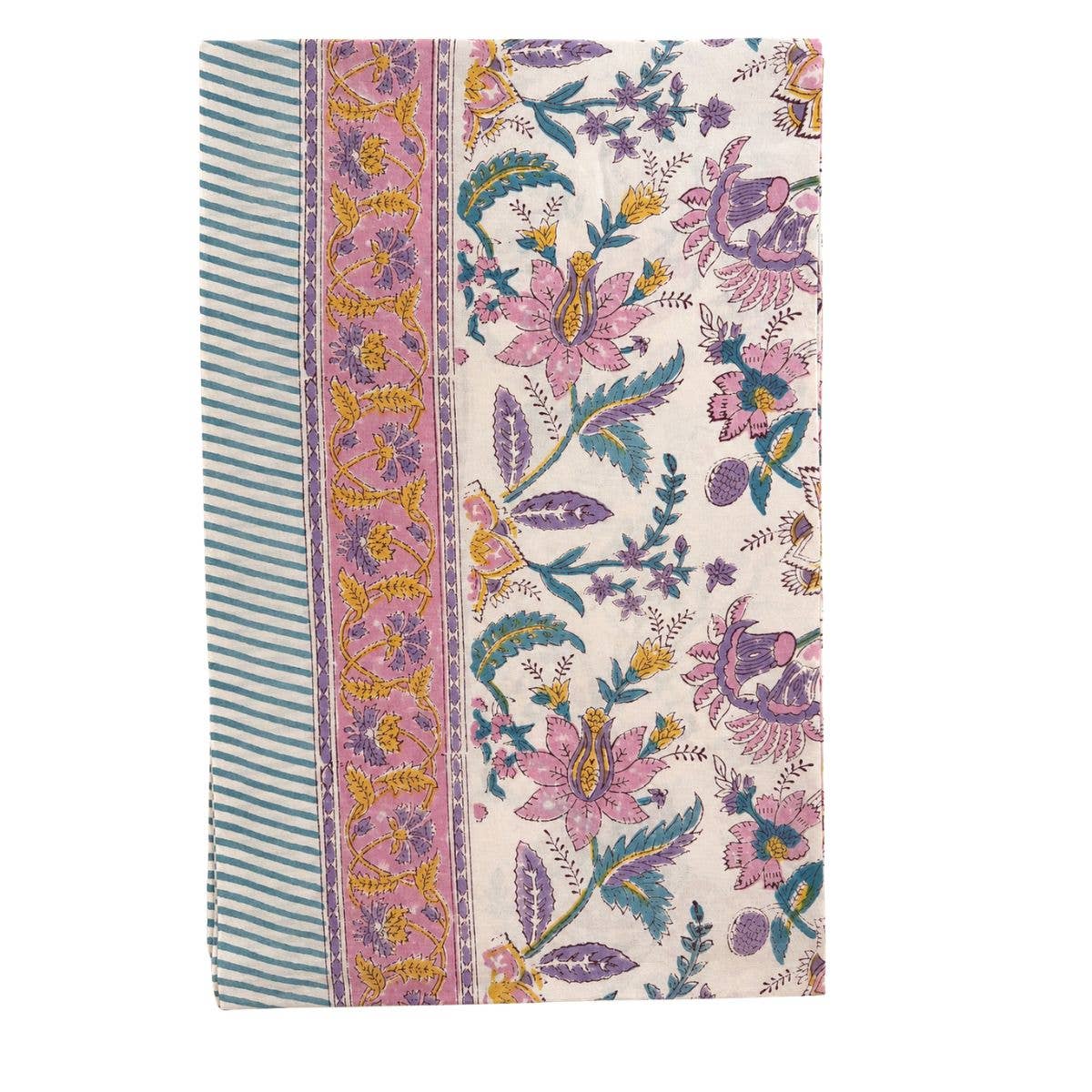 The Fox and The Mermaid - Block Printed Cotton Sarong