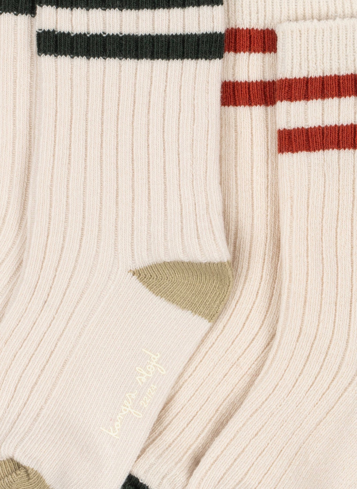 2 Pack Rib Sock