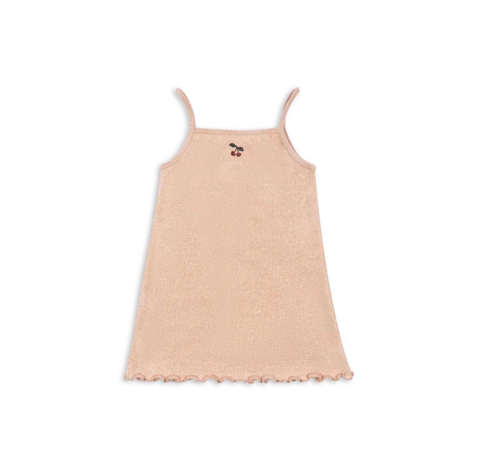Roli Strap Dress - Cameo Rose