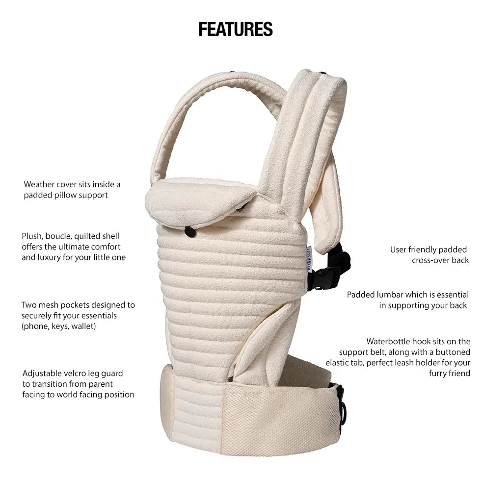 BUMPSUIT - The Armadillo Baby Carrier - Cloud