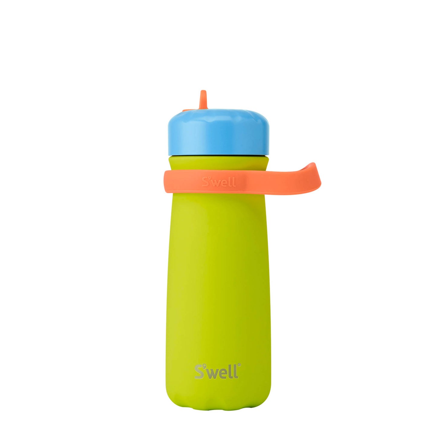S'well - 16oz Lime Sherbet Traveler with Flip Straw Lid