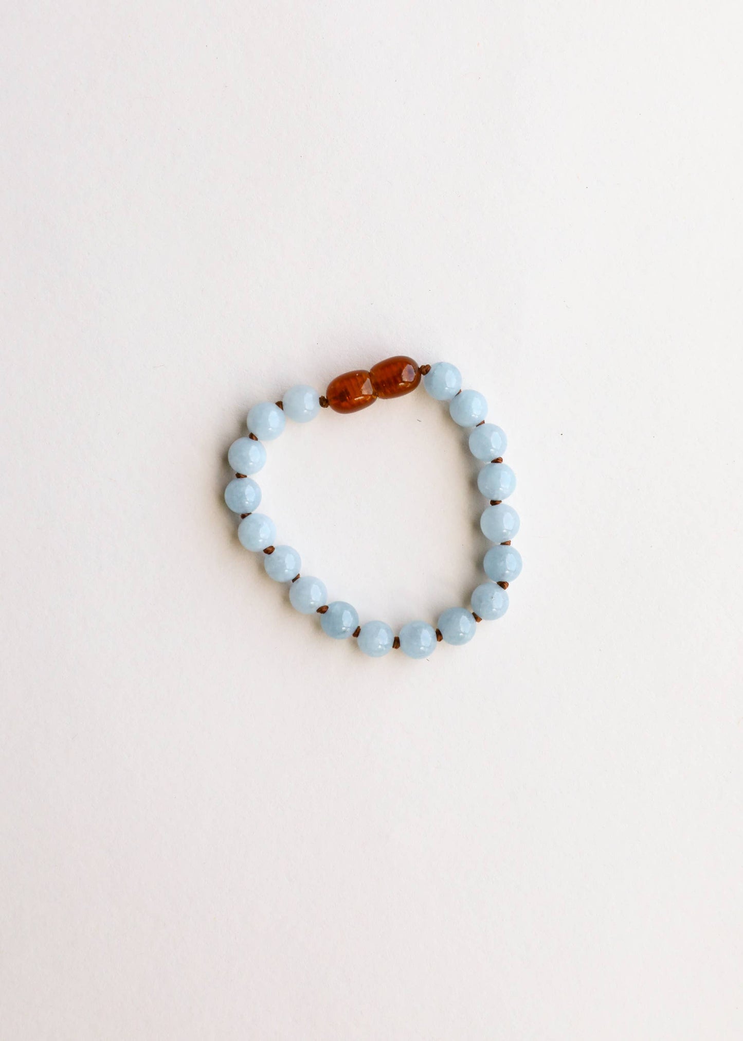 Pure Gemstone + Aquamarine || 13" Necklace