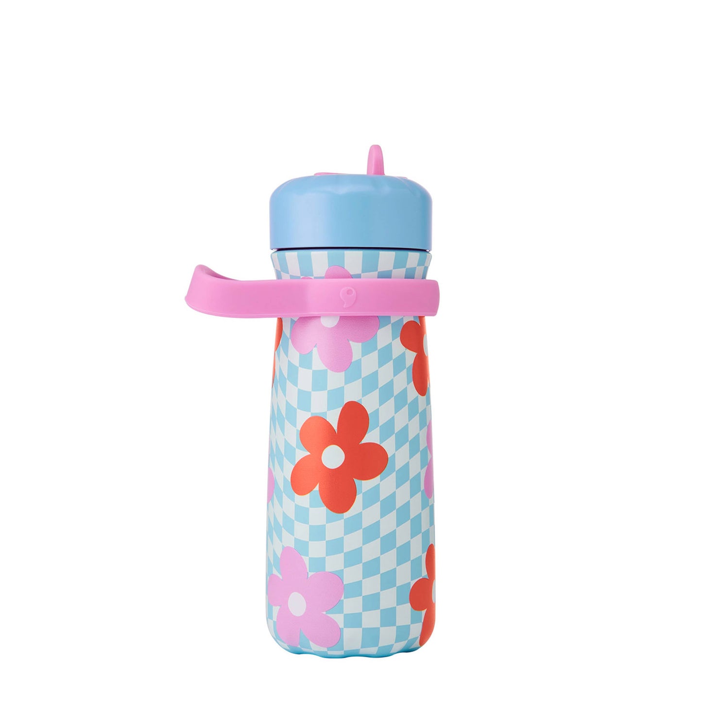 S'well - 16oz Pink Petal Traveler with Flip Straw Lid