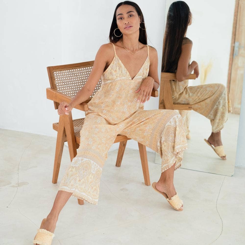 Rayon Voile Jumpsuit