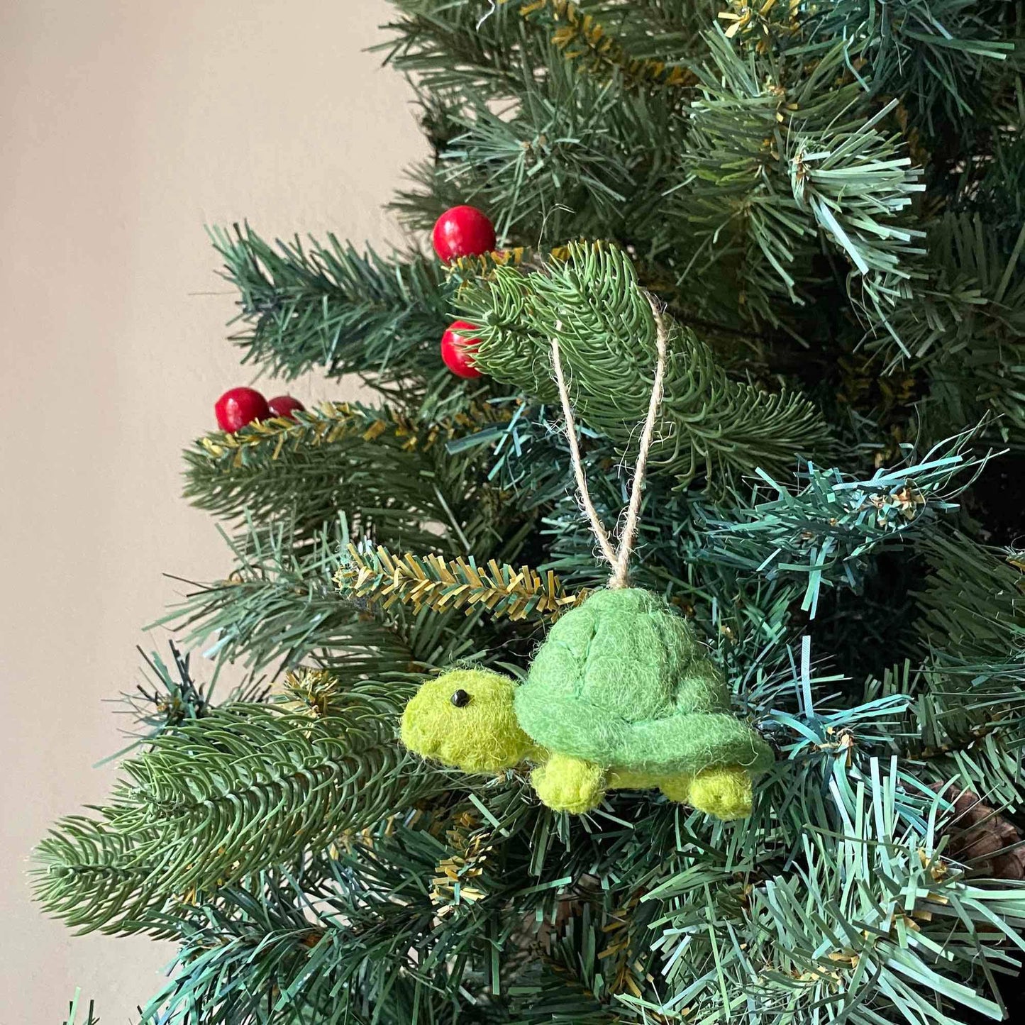 Felt Turtle Ornament