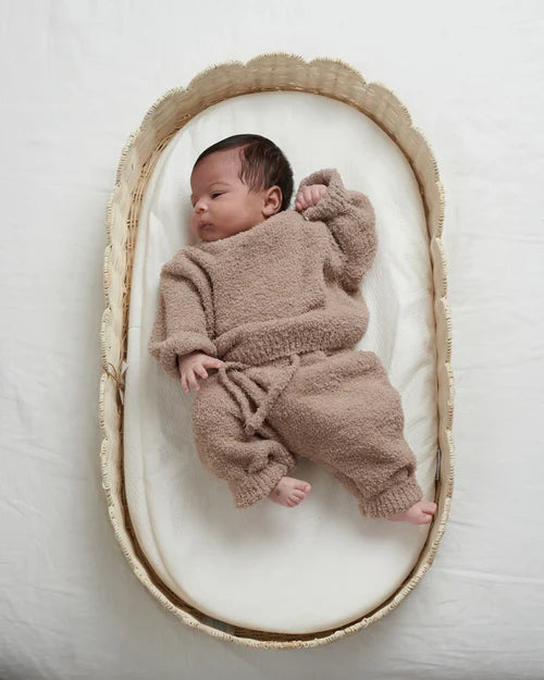 Fuzzy Lounge Pant - Taupe