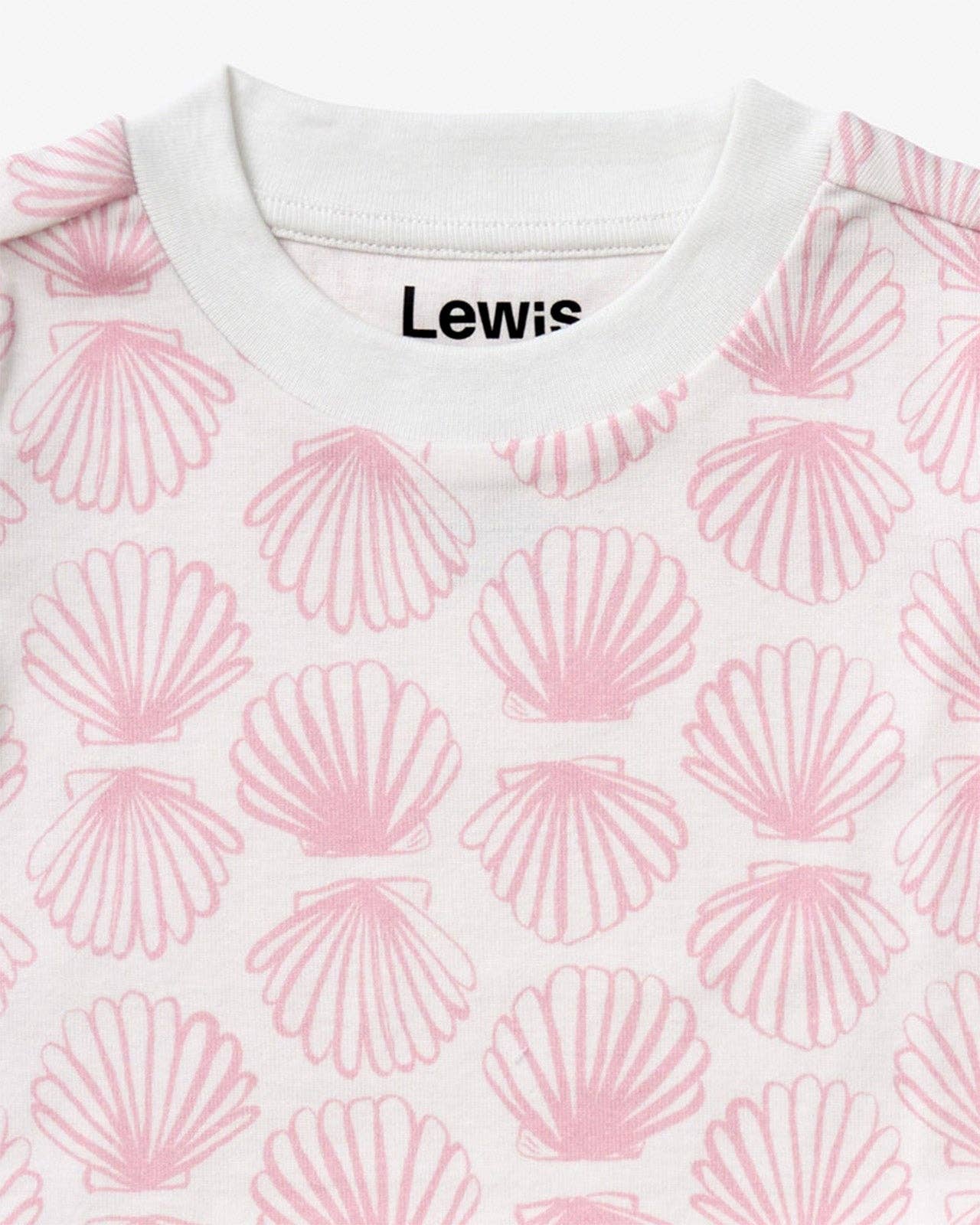 Pajama Set - Scallop | Blush