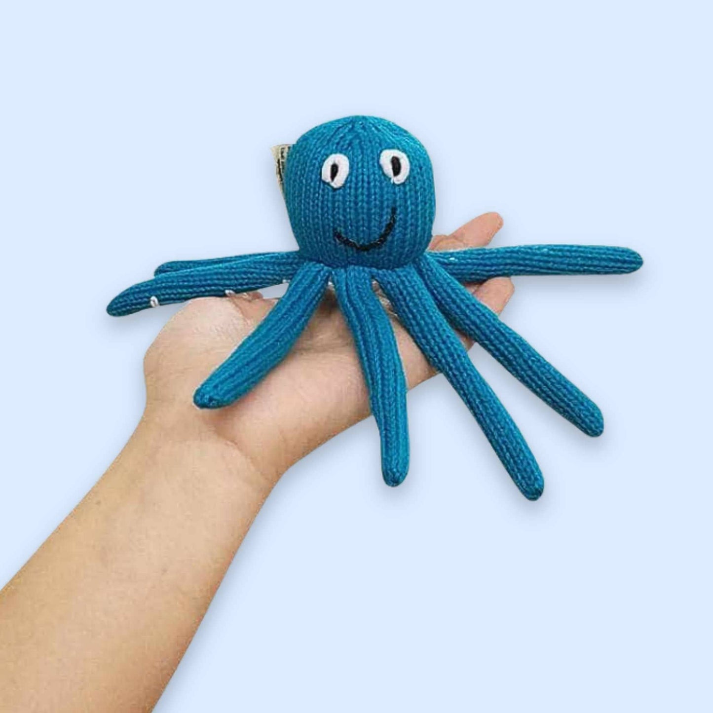 Turquoise Octopus Rattle