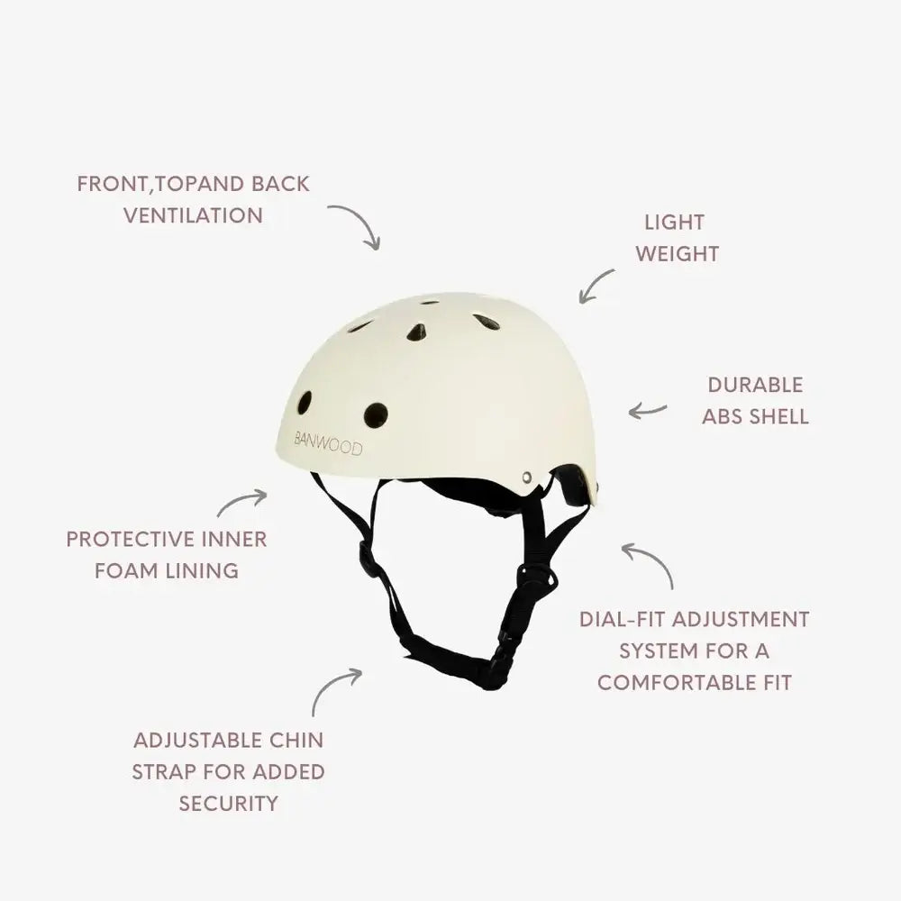 BANWOOD HELMET - MATTE CREAM