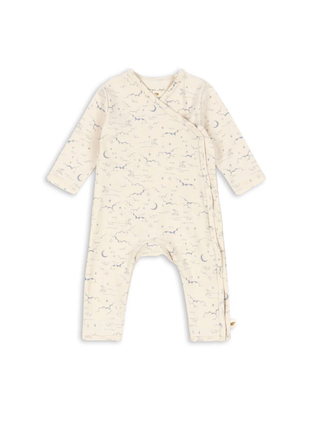 Basic Newborn Onesie - Cielo Marino
