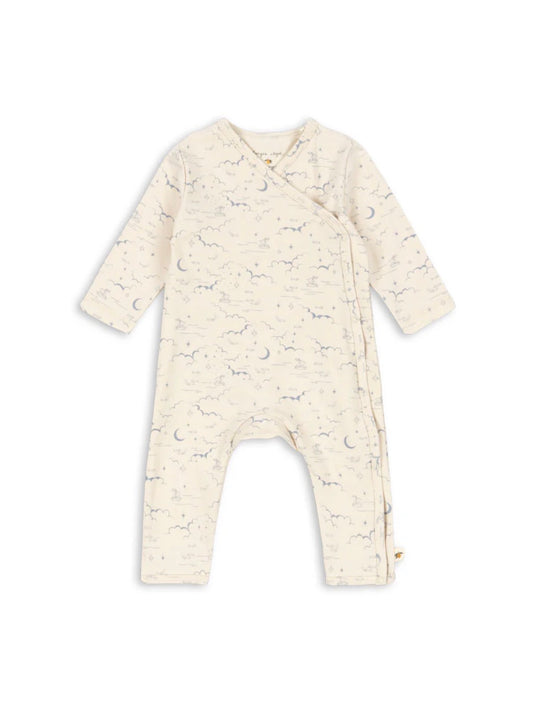 Basic Newborn Onesie - Cielo Marino